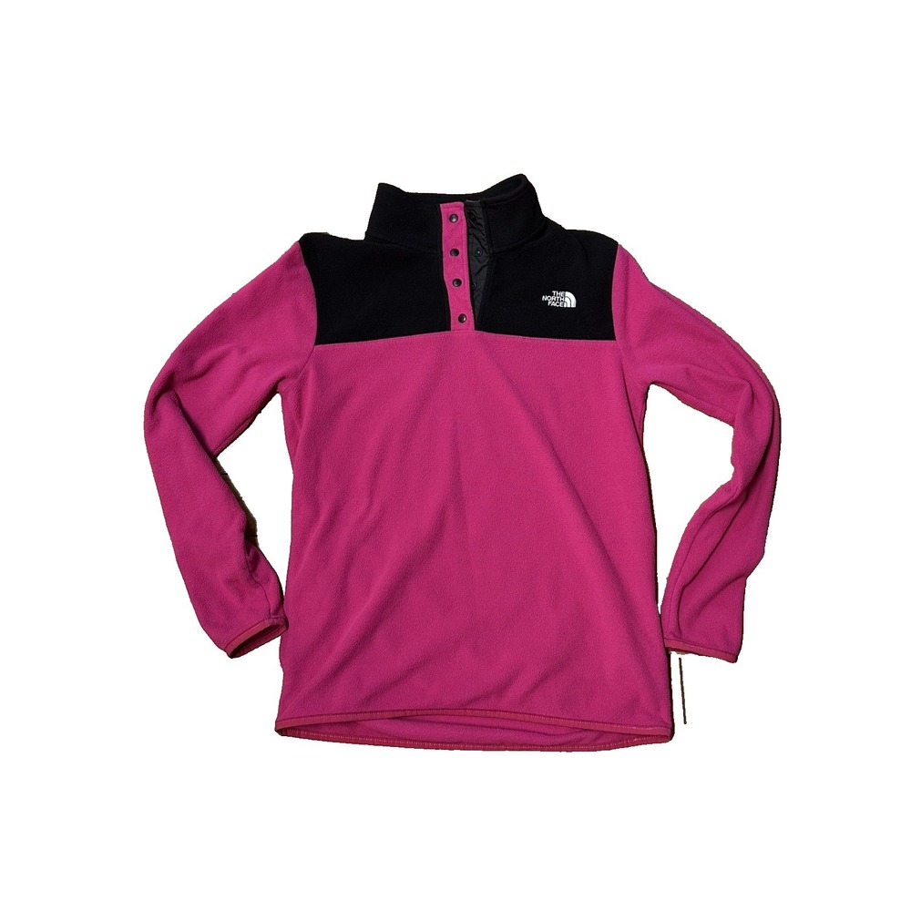 The North Face Women' Size Small Colorblock Quarter Snap Sweatshirt